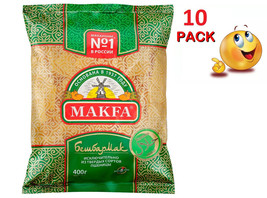 10 PACK x 450G  BESHBARMAK Pasta &amp; Noodles Durum Wheat Makfa МАКФА Russi... - $26.72