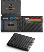 Wallet for Men Slim Rfid Leather 2 ID Window With Gift Box - $46.62