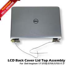 Dell Inspiron 17 5758 5759 5755 17.3&quot; LCD Back Cover Silver AP1AS000900 ... - $1,036.93 MXN