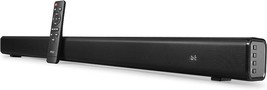 Pyle Tv Speaker: High-Quality Audio Soundbar For Tv With Bluetooth,, Coaxial - £43.77 GBP