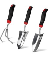 Garden Tool Set - 3 Piece Stainless Steel Heavy Duty Gardening Kit - $14.24 CAD