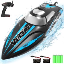 Rc Boat 20Mph Fast Rc Boat For Adults 2.4Ghz Remote Control Boat For Pools And L - £59.13 GBP