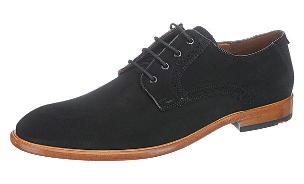 New Handmade Mens black suede formal shoes, Mens black derby shoes, Mens shoes