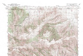 Park Valley Quadrangle, Utah-Idaho 1959 Topo Map USGS 15 Minute Topographic - £16.95 GBP