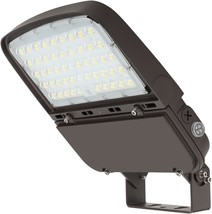 150W Led Parking Lot Light With Dusk To Dawn Photocell, Dimmable Flood Lights - $110.92