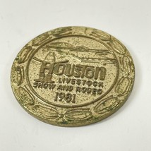 Houston Livestock Show And Rodeo Pin 1981 Missing Back - £29.97 GBP