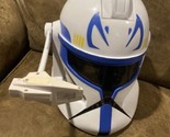 Captain Rex Clone Helmet Mask w/ Voice Sound Effect 2008 - Star Wars  - $77.22