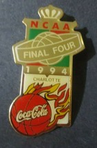 Coca-Cola Final Four 1994 Charlotte Lapel Pin - $9.90