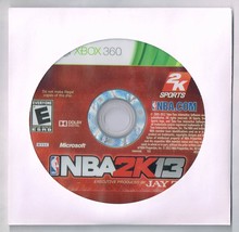NBA 2K13 Xbox 360 video Game Disc Only - $9.70