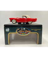 Road Tough 1955 Ford Thunderbird Convertible 1:18 Scale Diecast &#39;55 Car Red - £24.54 GBP