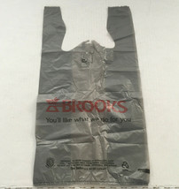 Vintage defunct Brooks pharmacy plastic store shopping bag movie photo p... - $27.08 CAD
