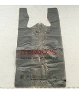 Vintage defunct Brooks pharmacy plastic store shopping bag movie photo p... - $27.08 CAD