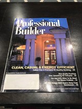 Professional Builder March 1996 Magazine-RARE Vintage COLLECTIBLE-SHIPS N 24 Hrs - £70.39 GBP