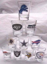 NFL 2 oz Shot Glass with Team Logo by The Memory Co. Select Team Below - £8.75 GBP+