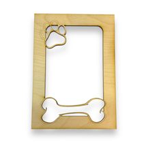 Dog Bone And Paw 5X7 Photo Frame Insert (Frame Not Included) - $19.59