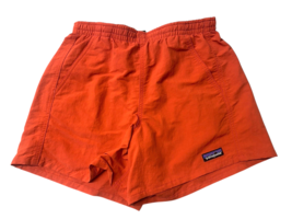 Patagonia Netplus Baggies Shorts Womens Size XS Orange Sustainability Hi... - $39.73