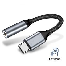 USB Type C to 3.5mm Headphone Jack Aux Audio Cable Adapter for Huawei Xi... - $6.97