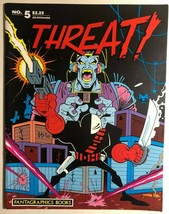 THREAT! #5 (1986) Fantagraphics B&amp;W comics magazine FINE- - £7.92 GBP