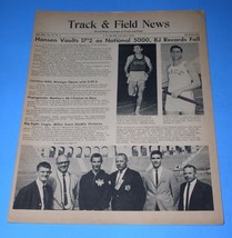 Fred Hansen Bob Schul Billy Mills Track &amp; Field News Magazine Vintage Ju... - £23.58 GBP