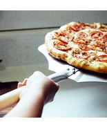 Aluminum Pizza Peel Paddle 14" x 16" Kitchen Supply with Wood Handle Made in USA - $65.73