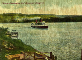Niagara Navigation Co Steamer Chippewa 1910s Antique Postcard Nautical Ship - £7.75 GBP