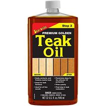 STAR BRITE Premium Golden Teak Oil - Sealer, Preserver, &amp; Finish for Out... - $50.38 CAD