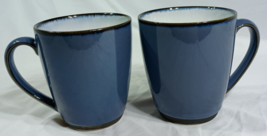 Set of 2 Sango Concepts Eggplant Coffee Mugs - £11.79 GBP