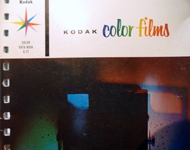 Kodak Color Films Brochure - Data Book Fourth edition 1961 Photo guide E-77 - £20.12 GBP