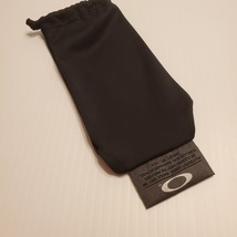 Oakley pouch drawstring bag cleaning cloth black. Perfect shape. Size 6.... - $8.00