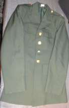 USGI SERGE AG-489 CLASS A DRESS GREEN ARMY DRESS UNIFORM COAT JACKET 36L - £35.25 GBP