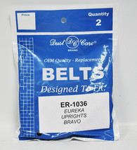 Dust Care Eureka Bravo Upright Type U Replacement Belts - $4.95