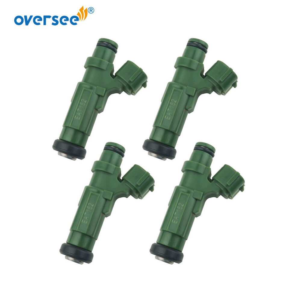 Primary image for 4pcs 63P-13761-01 Fuel Injector Green New Version For Yamaha Outboard F150 HP 4T