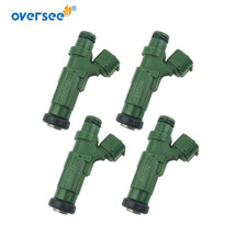 4pcs 63P-13761-01 Fuel Injector Green New Version For Yamaha Outboard F150 HP 4T - £33.88 GBP