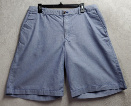 IZOD Shorts Mens Size 36 Blue 100% Cotton Slash Pockets Flat Front Medium Wash - £12.38 GBP