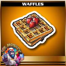 Waffles - Decal - $4.49+