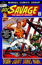 Comic Cover Poster -Doc Savage Vol. 1, No. 1, October 1972 Art Poster 16&quot; x 24&quot; - £22.64 GBP