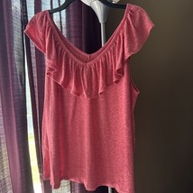 Women’s Old Navy Ruffle Sleeve Tank Top Size XL (lot 2) - $331.71 MXN