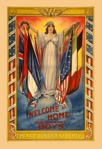 Welcome Home our Gallant Boys by Hennegan &amp; Co. - Art Print - £17.63 GBP+