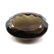 253.2Ct Naturale Fumoso Quarzo Cristallo Ovale Gemma - £89.90 GBP