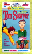 Todo Nuevo Adventures Of Tom Sawyer - No Escuela para Piratas ~ VHS Película ~ - £8.72 GBP
