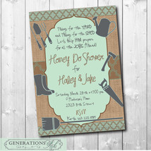 HONEY DO Shower Invitation printable/Digital File/Tool Shower, Couples S... - £12.01 GBP