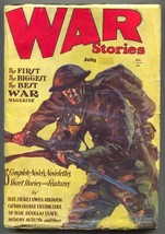 War Stories Pulp July 1930- Owen Atkinson VG+ - $218.25