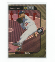 Hideo Nomo (La Dodgers) 1997 Ud Collector&#39;s Choice Frontier HOLO-FOIL Insert #4 - £7.53 GBP