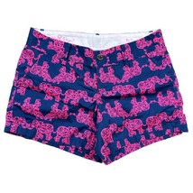 Lilly Pulitzer The Callahan Short Tusk In The Sun Elephants Blue/Pink Si... - £19.35 GBP