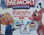 Rudolph Red Nosed Reindeer Memory Challenge Game Christmas New Sealed - $28.04