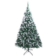 7FT Spray White PVC Christmas Tree 870 Branches - $36.77