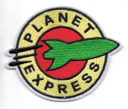 Futurama Animated TV Series Planet Express Logo Embroidered Patch S-2 NE... - £6.26 GBP