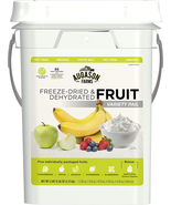 Survival Food Supply Kit Emergency Bucket 4 Gallon Fruit Rations Freeze ... - $134.20 CAD