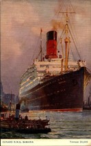 Cunard Line R. M. S. Samaria -VINTAGE Divided Back Postcard BK49 - £5.53 GBP