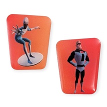 The Incredibles Disney Carrefour Tiny Pins: Frozone and Mr. Incredible - £20.70 GBP